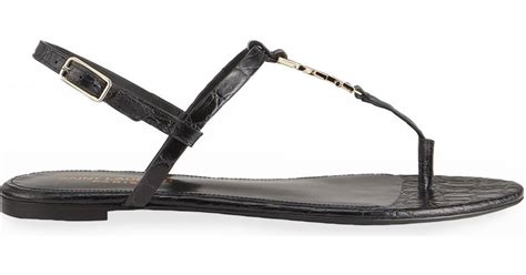 saint laurent sandals bloomingdale.